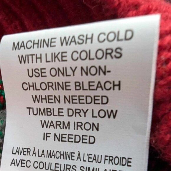 Ugly Christmas Sweater - Kitten Wrapped In String Lights in Size Medium - Picture 10 of 11